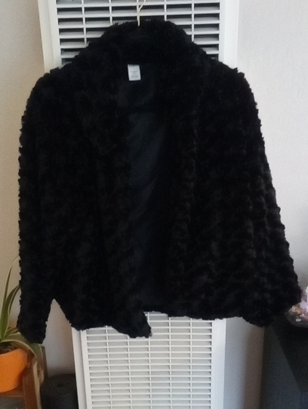 Mixit Faux Fur Black Jacket